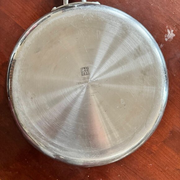 Zwilling JA Henckels Large 12" Frying Pan TruClad Stainless Steel - Picture 6 of 8